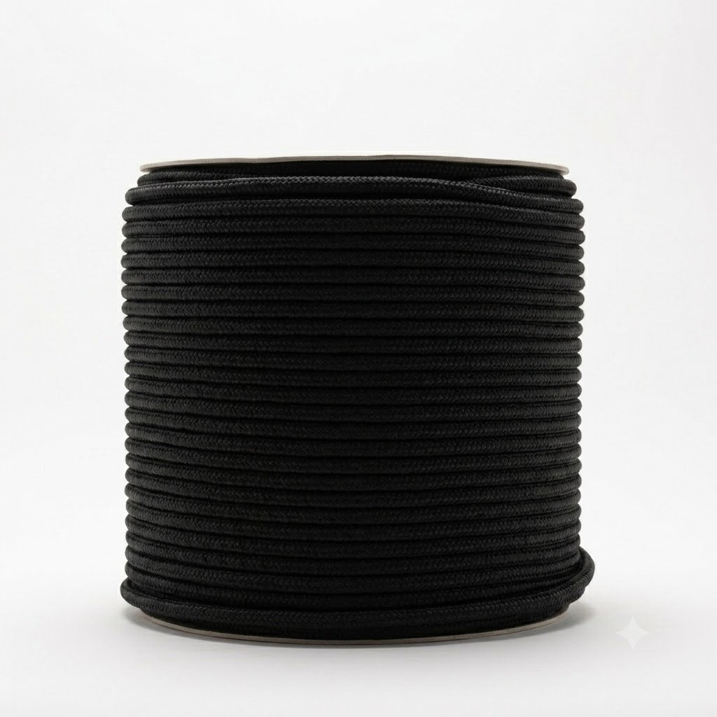 Rope (Braid) black polyester