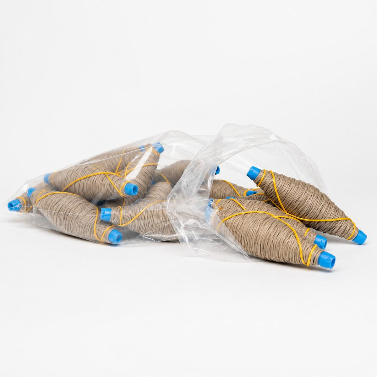 Colored food twine in spools