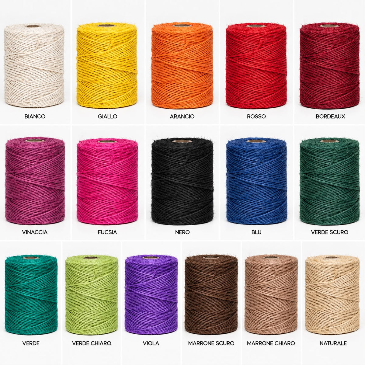Natural jute twine