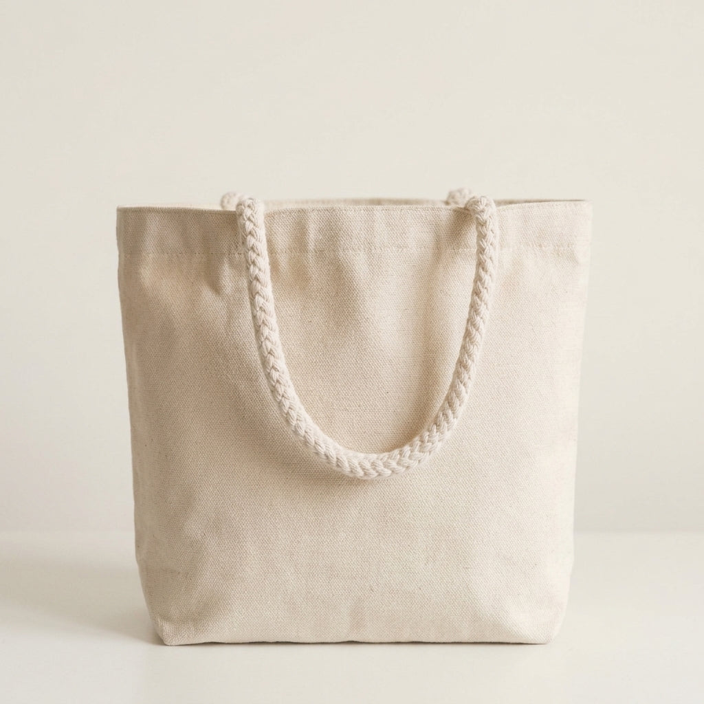 Rope (braid) white polyester black flecks